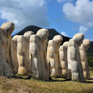 Anse Caffard Memorial near Le Diamant, Martinique - Encircle Photos
