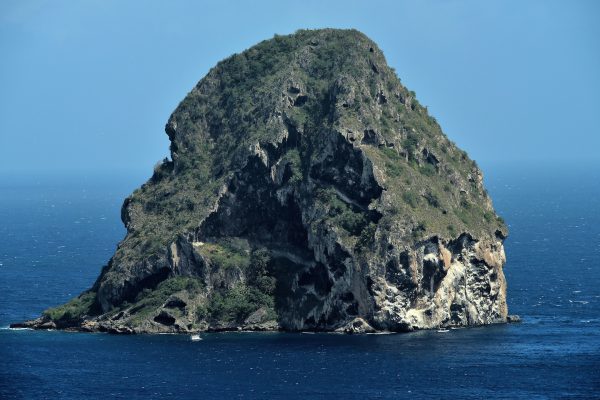 Military History of Diamond Rock near Le Diamant, Martinique - Encircle Photos