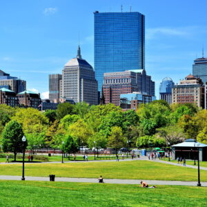 Chapter 19: Boston Common and Back Bay Skyline in Boston, Massachusetts - Encircle Photos