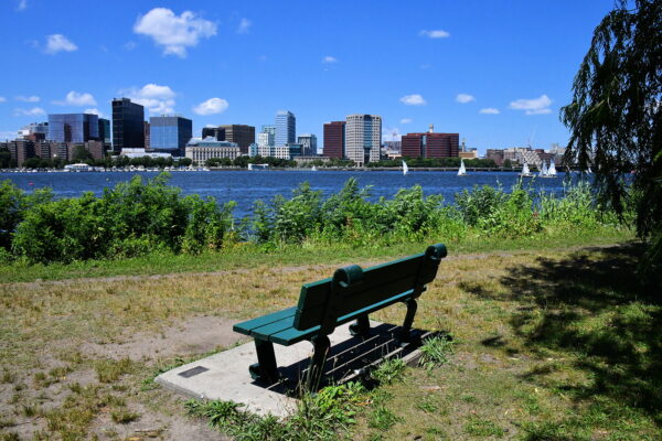 Chapter 9: Bench on Charles River Esplanade in Boston, Massachusetts - Encircle Photos