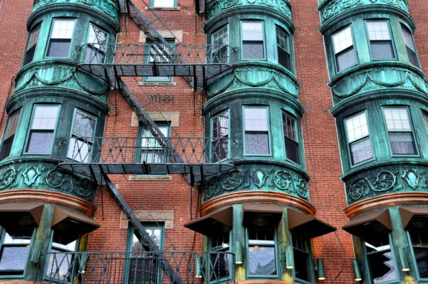 Copper Tripartite, Bay Windows in Boston, Massachusetts - Encircle Photos