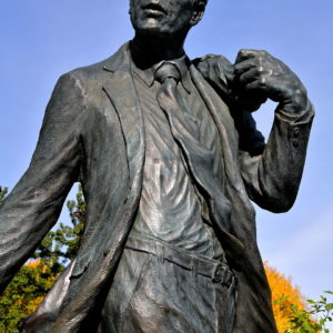 Former Mayor Kevin White Statue in Boston, Massachusetts - Encircle Photos