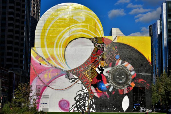 Greenway Wall by Shinique Smith in Boston, Massachusetts - Encircle Photos