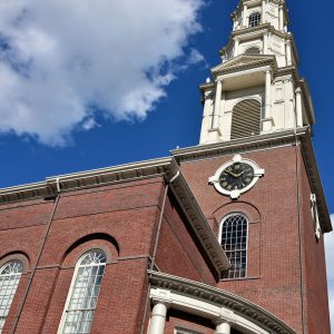 Park Street Church Façade in Boston, Massachusetts - Encircle Photos