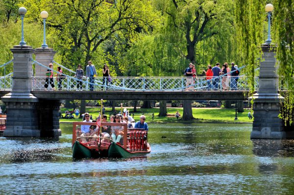 Swan Boat Ride in Boston Public Garden in Boston, Massachusetts - Encircle Photos