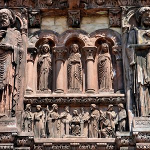 Trinity Church Religious Reliefs in Boston, Massachusetts - Encircle Photos