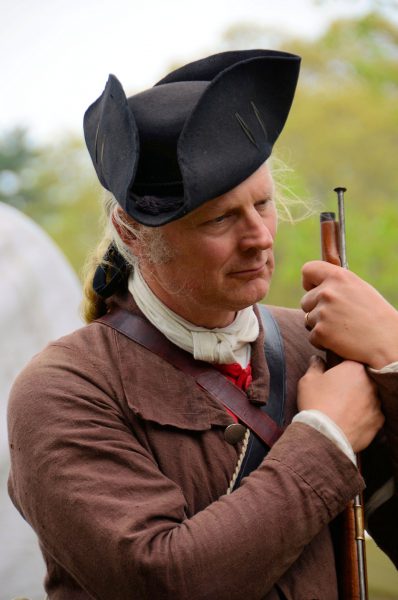Minuteman Reenact Revolutionary War at Minute Man Park in Concord, Massachusetts - Encircle Photos