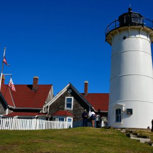 Nobska Light at Woods Hole on Cape Cod, Massachusetts - Encircle Photos