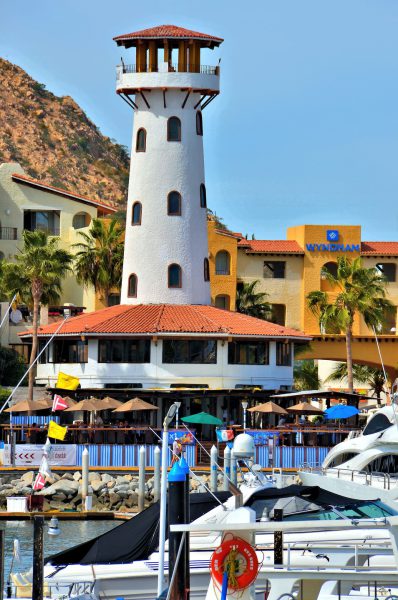Inner Harbor Lighthouse in Cabo San Lucas, Mexico - Encircle Photos
