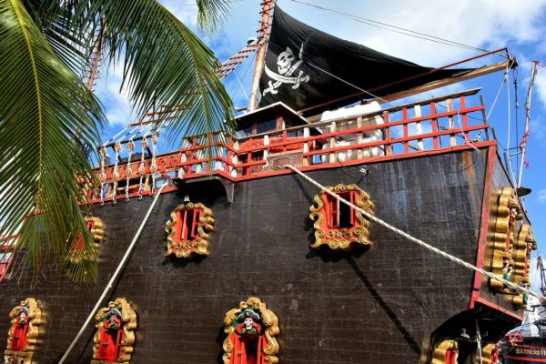 Pirate Ship at Xcaret Park in Cancun, Mexico - Encircle Photos