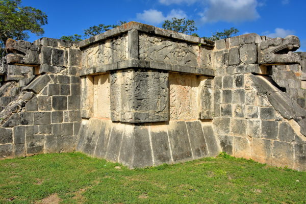 Eagles and Jaguars Platform at Chichen Itza, Mexico - Encircle Photos