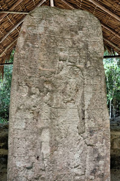 Most Famous Stela 1 at Mayan Ruins in Coba, Mexico - Encircle Photos