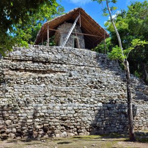 Temple of Paintings at Mayan Ruins in Coba, Mexico - Encircle Photos