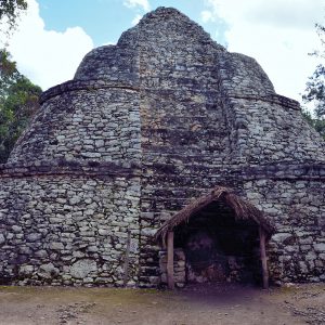 Xaibe Lookout Tower at Mayan Ruins in Coba, Mexico - Encircle Photos