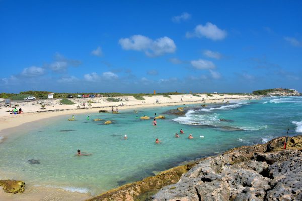 Chen Rio Beach Swimming Lagoon near San Miguel, Cozumel, Mexico - Encircle Photos
