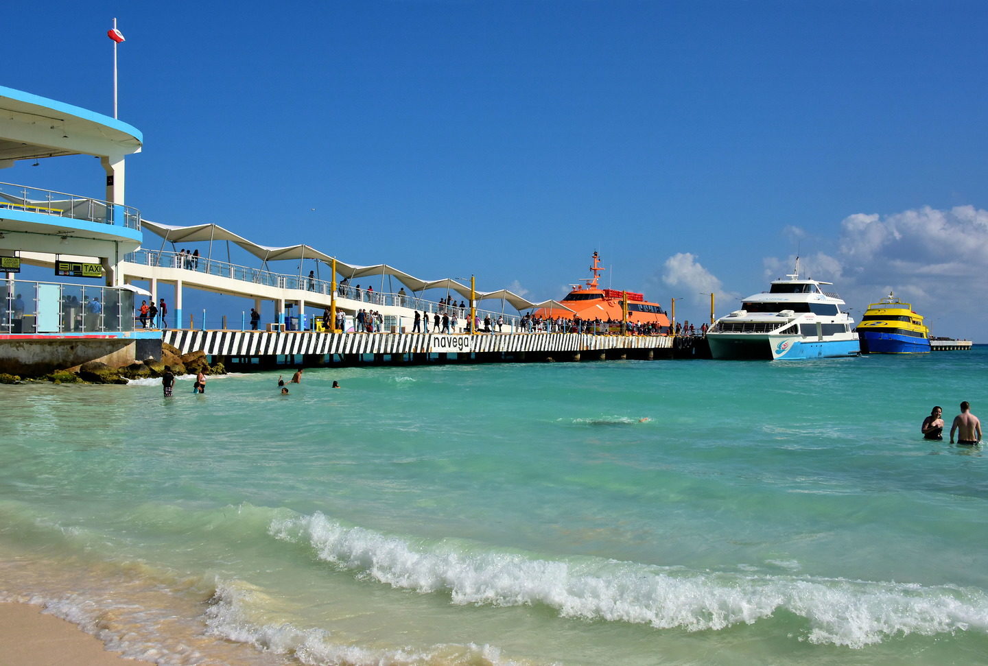 Ferry to Cozumel from Playa del Carmen, Mexico - Encircle Photos