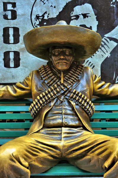 Mexican Bandito Statue in Playa del Carmen, Mexico - Encircle Photos