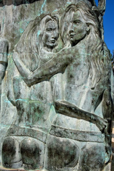 Portal Maya Women Relief in Playa del Carmen, Mexico - Encircle Photos