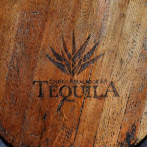 Wooden Tequila Barrel in Playa del Carmen, Mexico - Encircle Photos