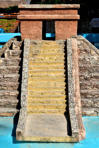 Mayan El Castillo Replica in Puerto Morelos, Mexico - Encircle Photos