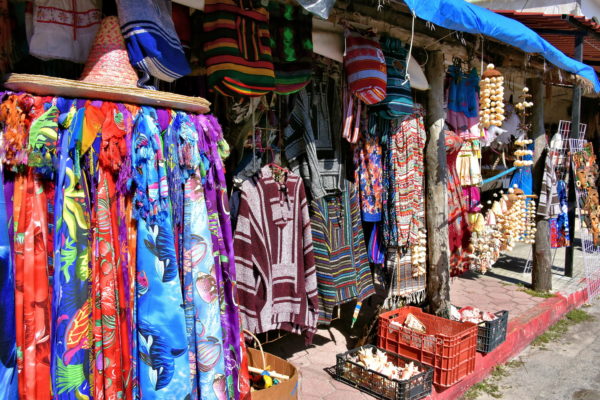 Shopping in Puerto Morelos, Mexico - Encircle Photos