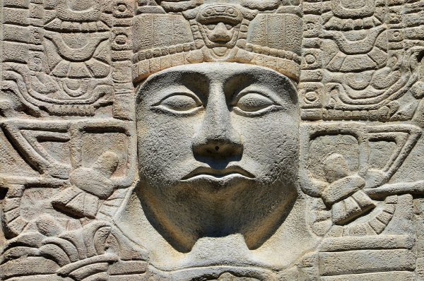 Mayan Carving, Ruins Site Options at Riviera Maya, Mexico - Encircle Photos
