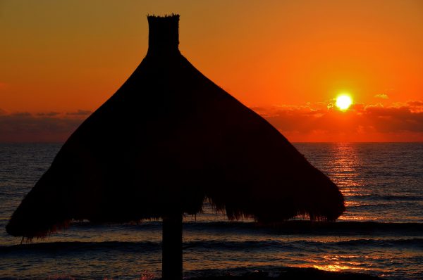 Sunrise over Caribbean Sea at Riviera Maya, Mexico - Encircle Photos