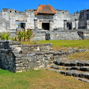 House of the Halach Uinic at Mayan Ruins in Tulum, Mexico - Encircle Photos