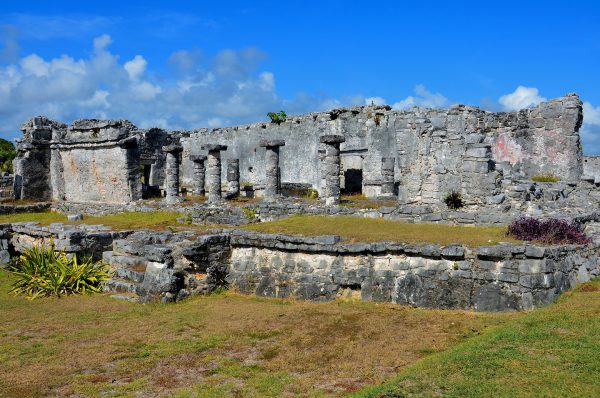 House of Columns at Mayan Ruins in Tulum, Mexico - Encircle Photos