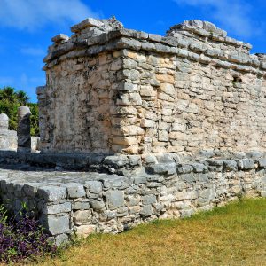 House of the Northwest at Mayan Ruins in Tulum, Mexico - Encircle Photos