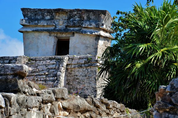 Temple of the Descending God at Mayan Ruins in Tulum, Mexico - Encircle Photos