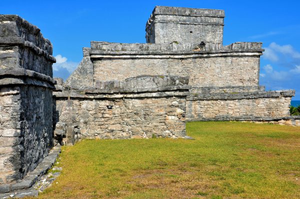 Temple of the Initial Series at Mayan Ruins in Tulum, Mexico - Encircle Photos