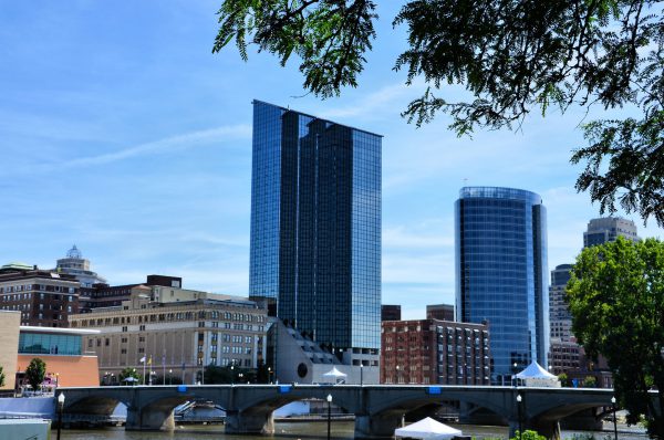 Cityscape of Grand Rapids, Michigan - Encircle Photos