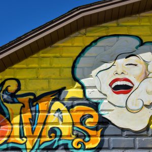 Marilyn Monroe Divas Mural in Annandale, Minnesota - Encircle Photos