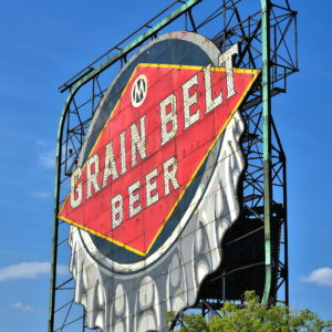 Grain Belt Beer Sign in Minneapolis, Minnesota - Encircle Photos