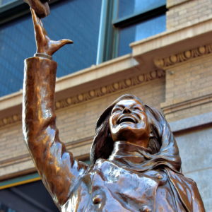 Mary Tyler Moore Statue in Minneapolis, Minnesota - Encircle Photos