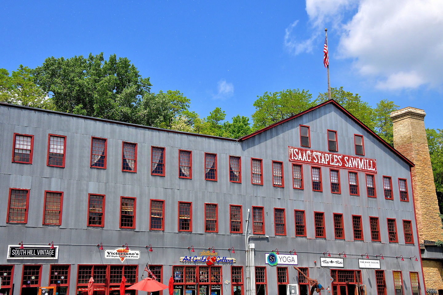 Isaac Staples' Sawmill in Stillwater, Minnesota Encircle Photos