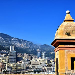 Sentry Tower and Elevated View of Monte Carlo, Monaco - Encircle Photos