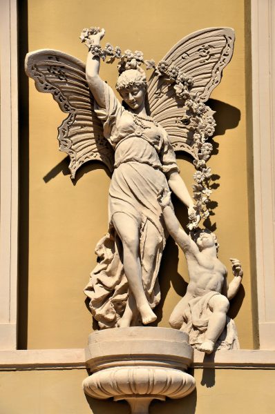 Fairy Statue at Opéra de Monte-Carlo in Monte Carlo, Monaco - Encircle Photos