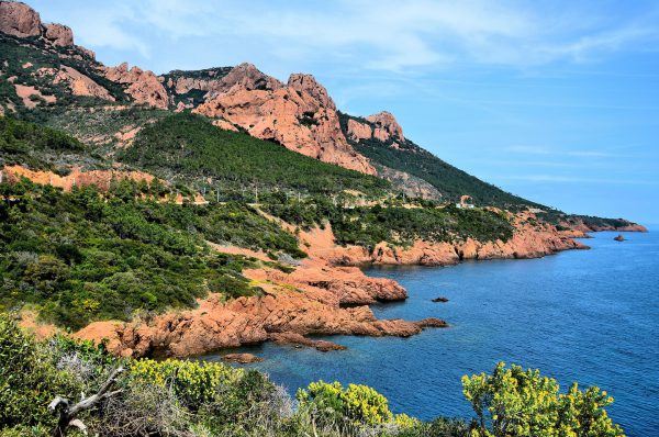 French Rivera Coastline Near Monaco - Encircle Photos