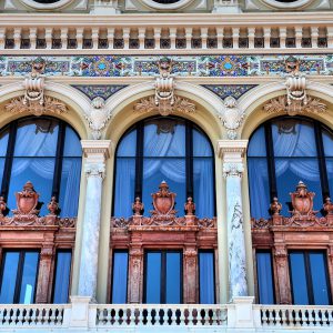 Opéra de Monte-Carlo Window Arches in Monte Carlo, Monaco - Encircle Photos