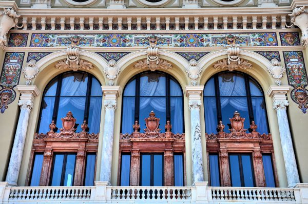 Opéra de Monte-Carlo Window Arches in Monte Carlo, Monaco - Encircle Photos