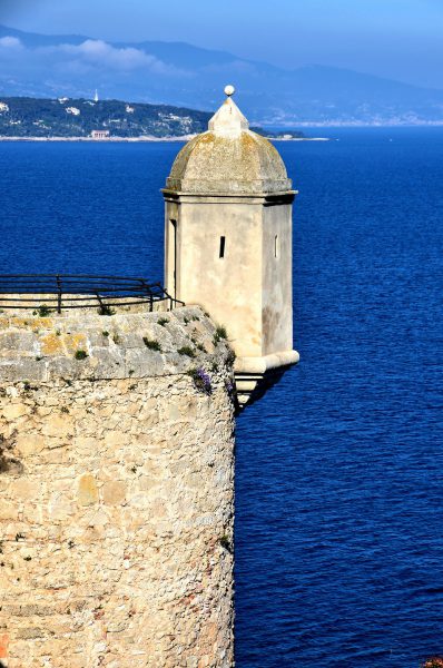 Stone Sentry Post on Le Rocher in Monte Carlo, Monaco - Encircle Photos