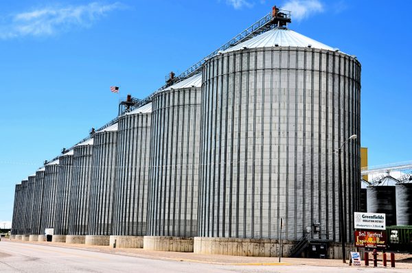 Grain Elevators Storing Malting Barley in Fairfield, Montana - Encircle Photos