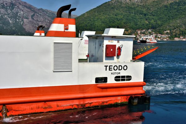 Bay of Kotor Ferry in Montenegro - Encircle Photos