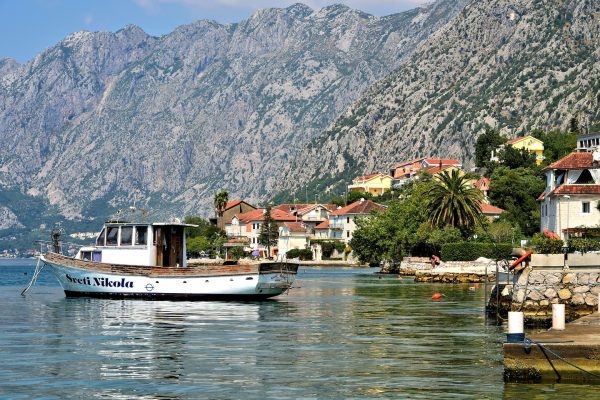 Sveti Nikola Fishing Boat in Dobrota, Montenegro - Encircle Photos
