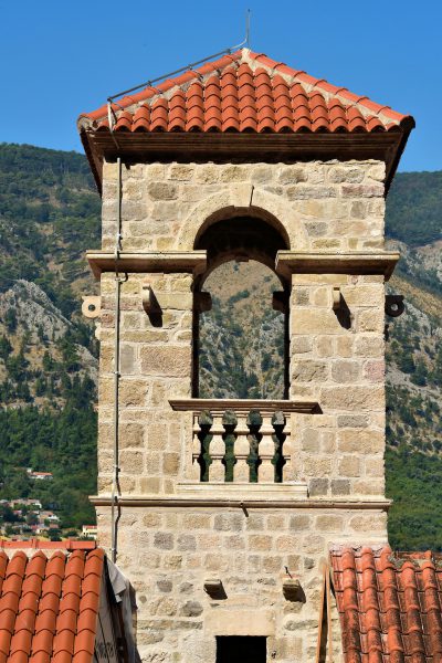 St. Francis Monastery Tower in Kotor, Montenegro - Encircle Photos