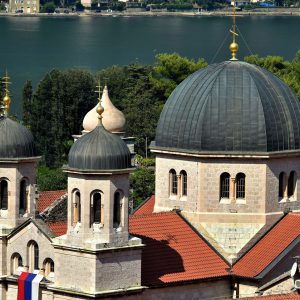 St. Nicholas Church Domes in Kotor, Montenegro - Encircle Photos