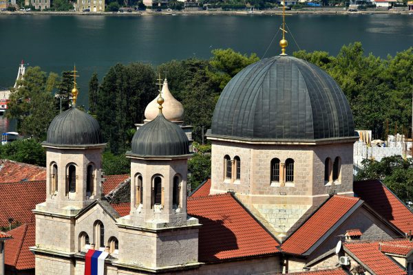 St. Nicholas Church Domes in Kotor, Montenegro - Encircle Photos