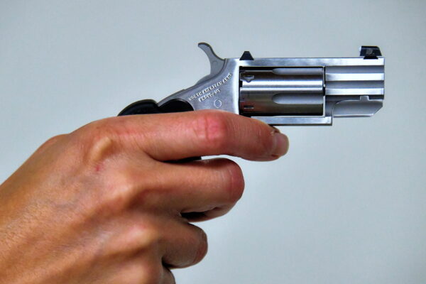 Chapter 19: Aiming Black Widow Mini Revolver - Encircle Photos